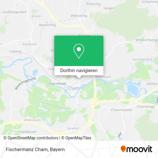 Fischermanz Cham Karte