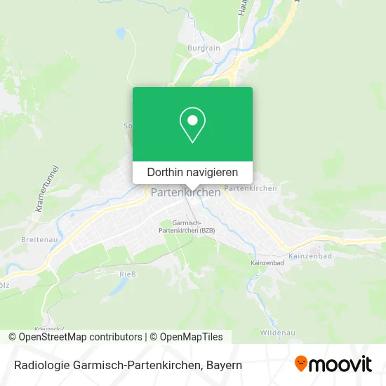 Radiologie Garmisch-Partenkirchen Karte