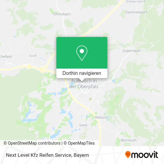 Next Level Kfz Reifen Service Karte