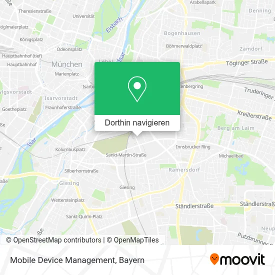 Mobile Device Management Karte