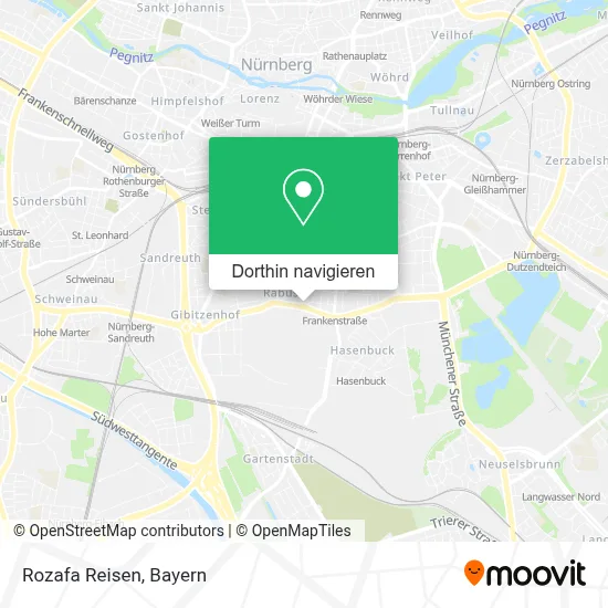 Rozafa Reisen Karte