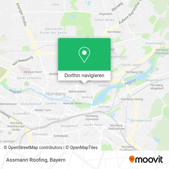 Assmann Roofing Karte