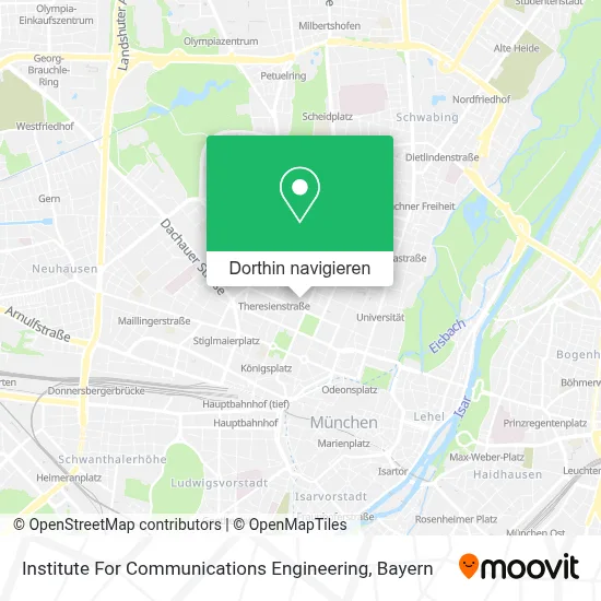 Institute For Communications Engineering Karte