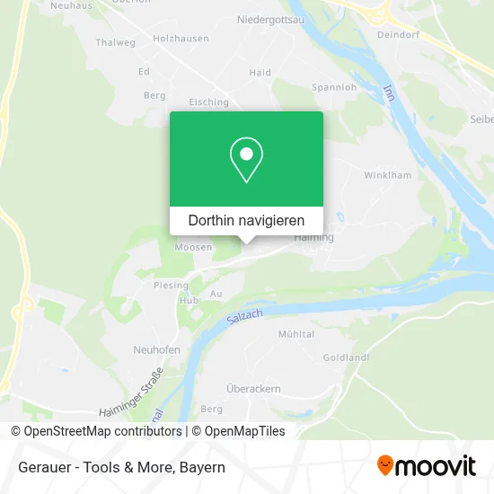 Gerauer - Tools & More Karte