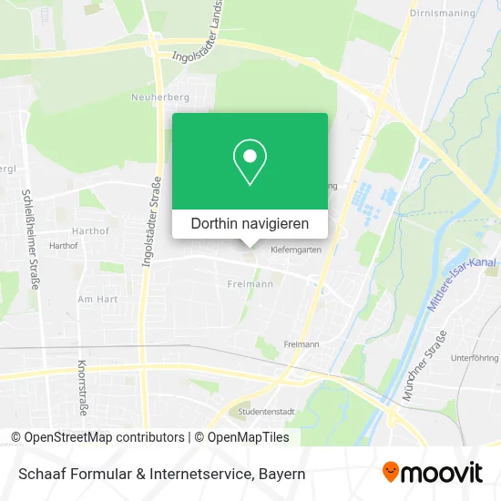 Schaaf Formular & Internetservice Karte