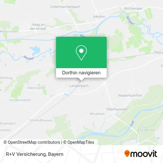 R+V Versicherung Karte