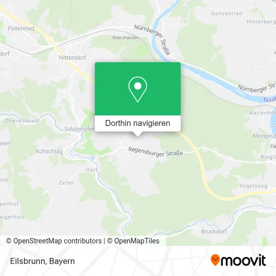 Eilsbrunn Karte