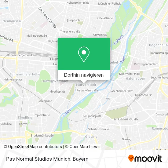 Pas Normal Studios Munich Karte
