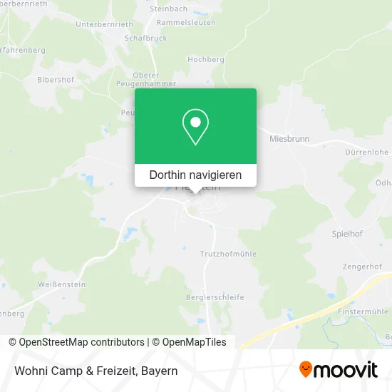 Wohni Camp & Freizeit Karte