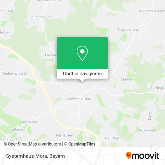 Systemhaus-Mora Karte