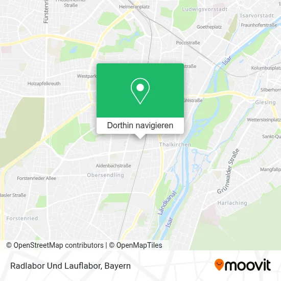 Radlabor Und Lauflabor Karte