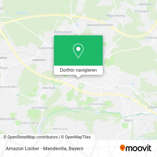 Amazon Locker - Mandevilla Karte