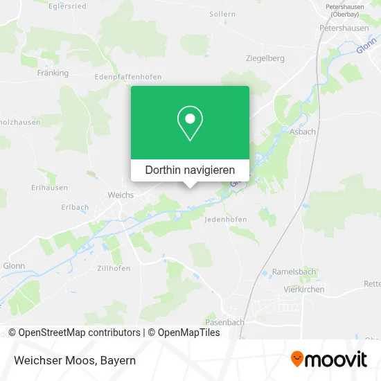 Weichser Moos Karte