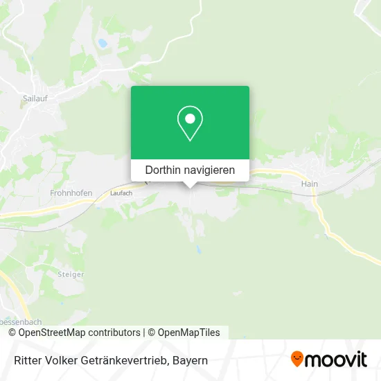 Ritter Volker Getränkevertrieb Karte