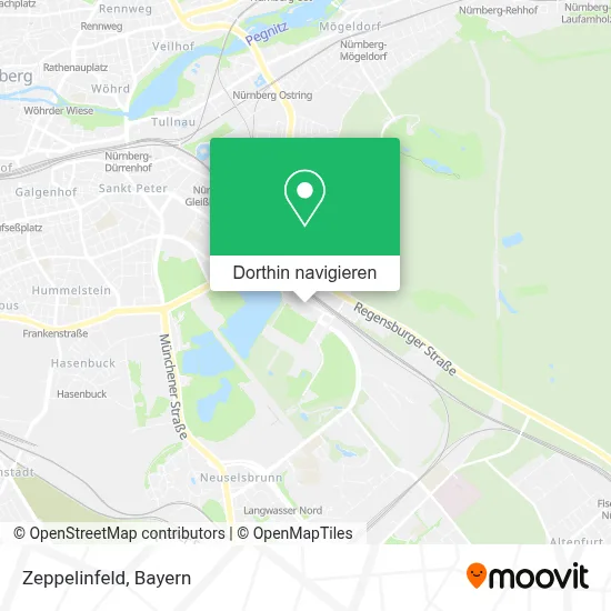 Zeppelinfeld Karte