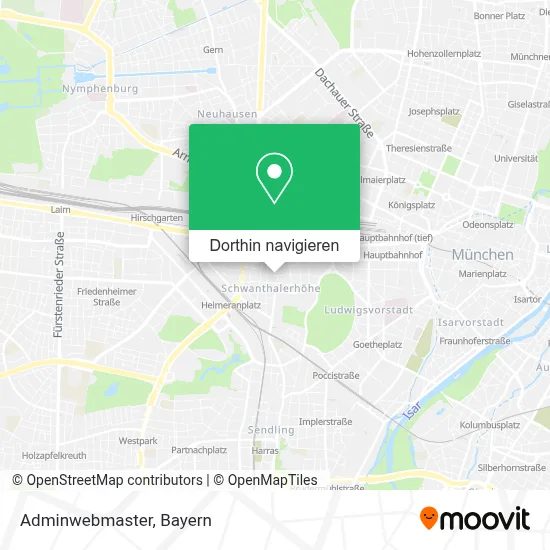 Adminwebmaster Karte