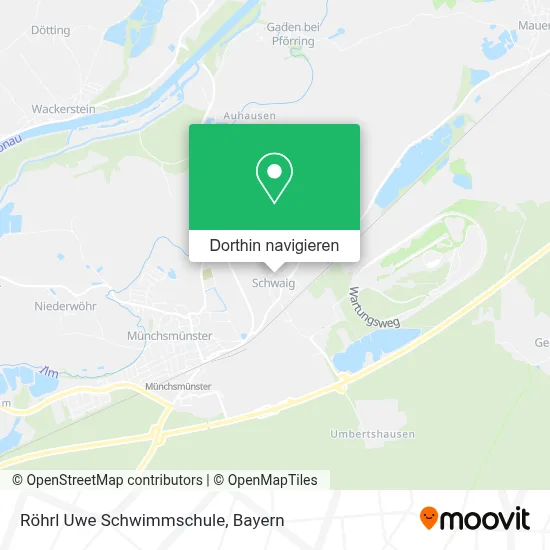 Röhrl Uwe Schwimmschule Karte