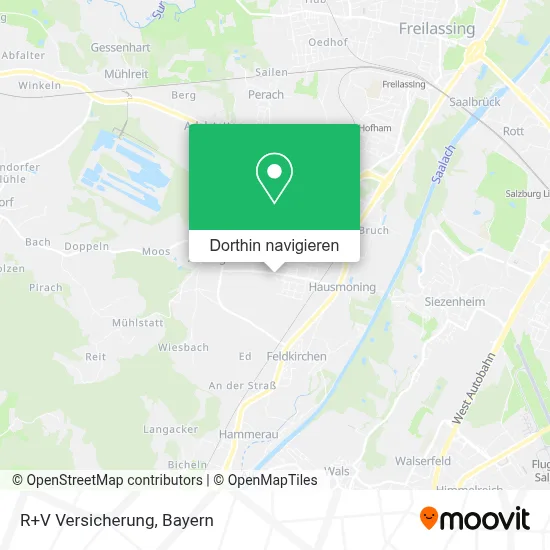 R+V Versicherung Karte