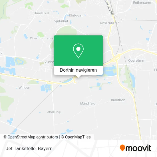 Jet Tankstelle Karte