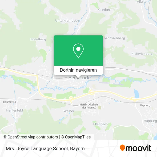 Mrs. Joyce Language School Karte