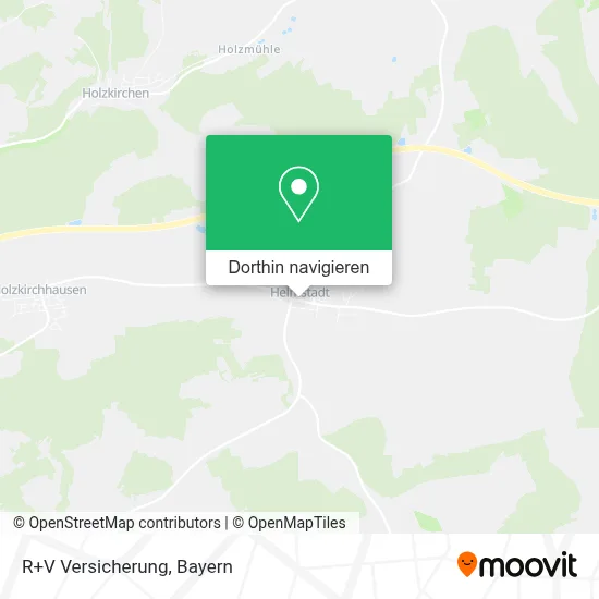 R+V Versicherung Karte
