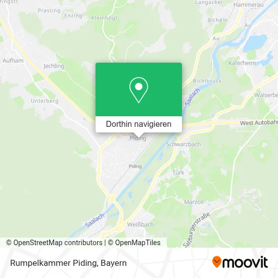 Rumpelkammer Piding Karte