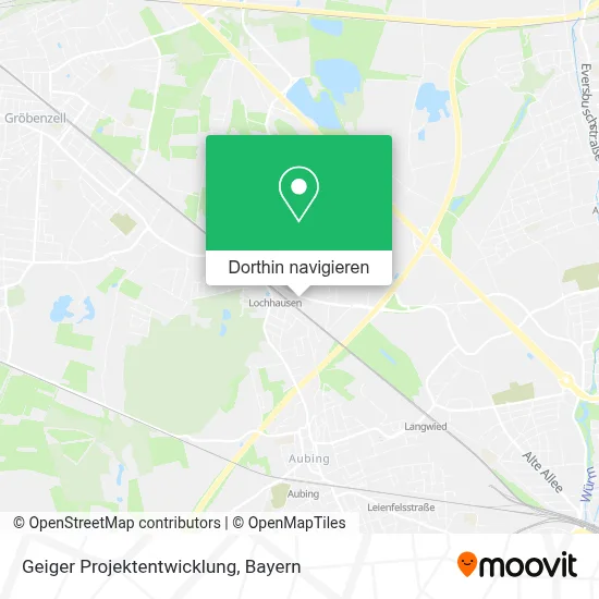 Geiger Projektentwicklung Karte