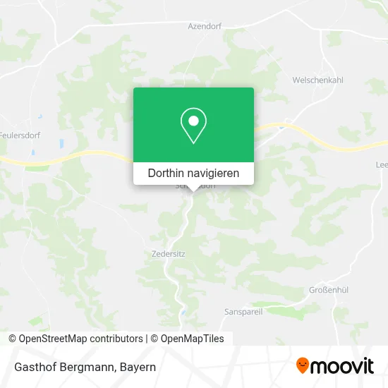 Gasthof Bergmann Karte