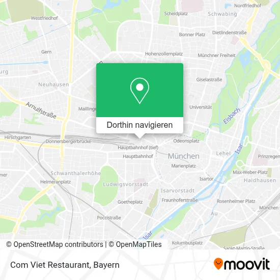 Com Viet Restaurant Karte