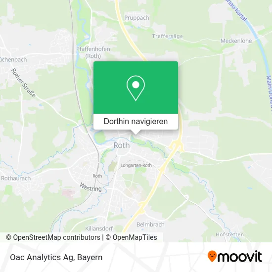 Oac Analytics Ag Karte