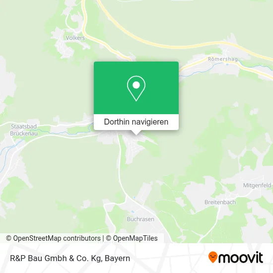 R&P Bau Gmbh & Co. Kg Karte