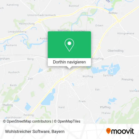 Wohlstreicher Software Karte