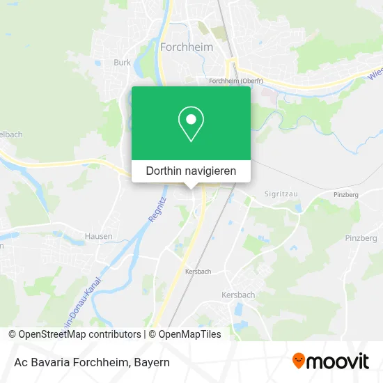 Ac Bavaria Forchheim Karte