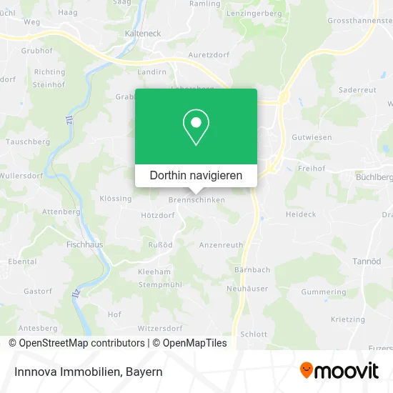 Innnova Immobilien Karte