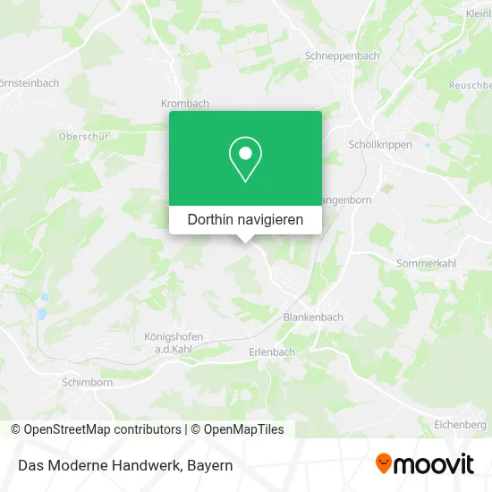 Das Moderne Handwerk Karte