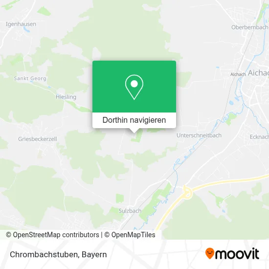 Chrombachstuben Karte