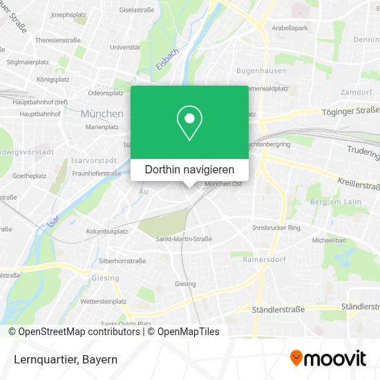 Lernquartier Karte