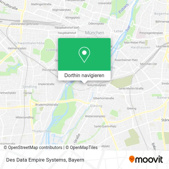 Des Data Empire Systems Karte