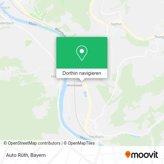 Auto Rüth Karte