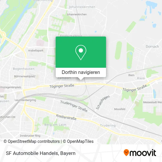 SF Automobile Handels Karte