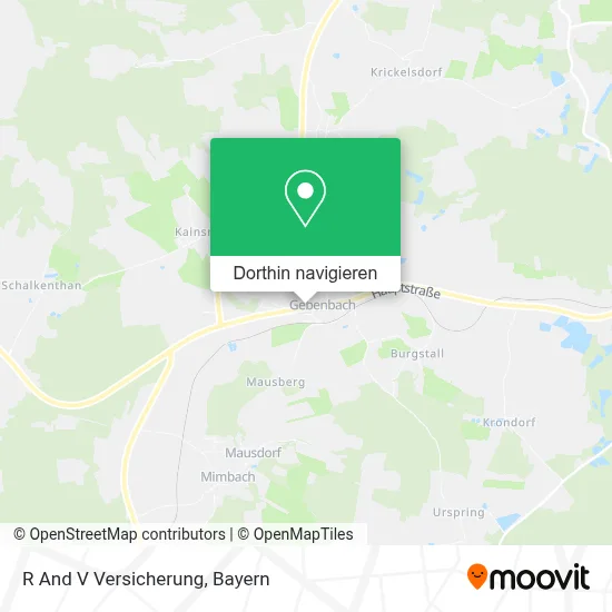 R And V Versicherung Karte