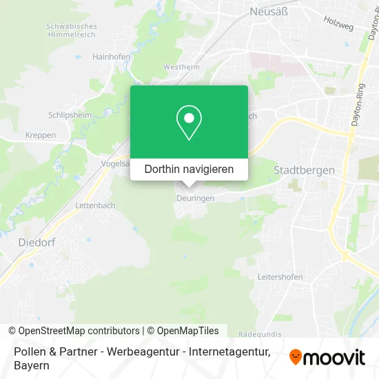 Pollen & Partner - Werbeagentur - Internetagentur Karte