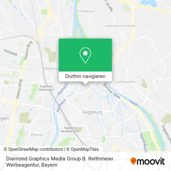 Diamond Graphics Media Group B. Reithmeier Werbeagentur Karte