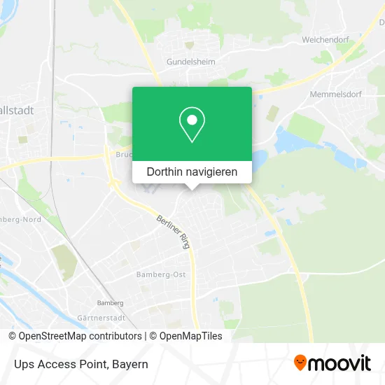 Ups Access Point Karte