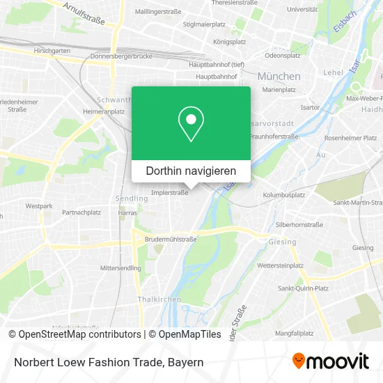 Norbert Loew Fashion Trade Karte
