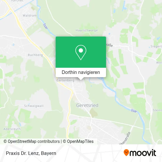 Praxis Dr. Lenz Karte