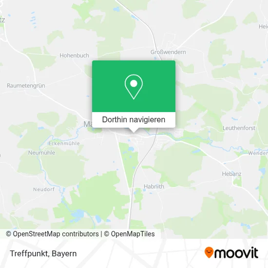 Treffpunkt Karte
