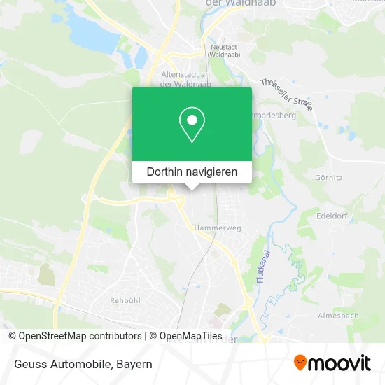 Geuss Automobile Karte