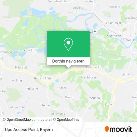 Ups Access Point Karte