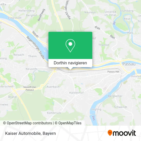 Kaiser Automobile Karte